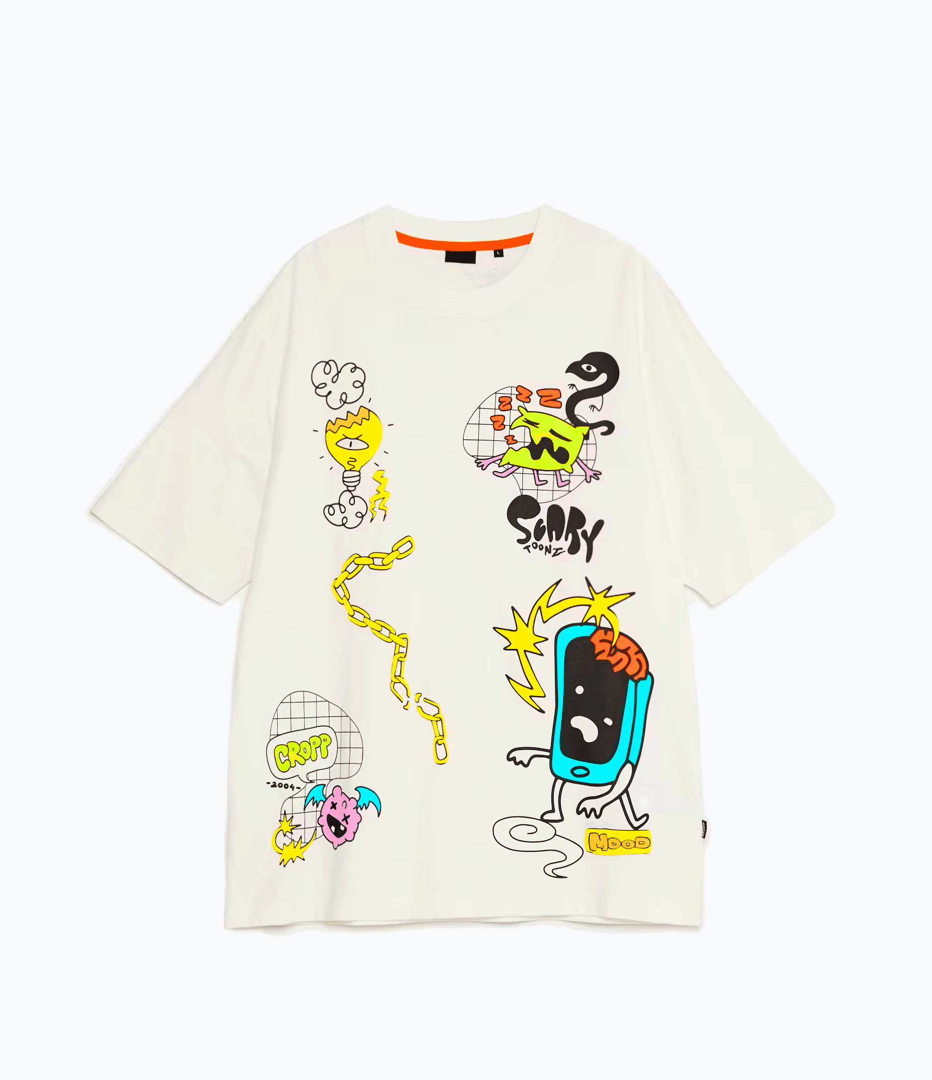 Graffiti neon T-shirt