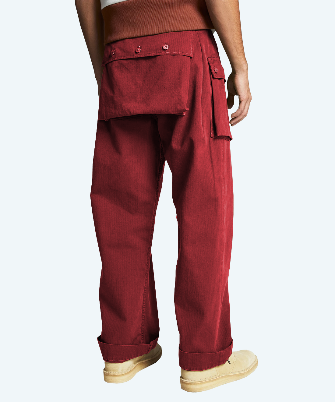 Worker pants rust фото 26