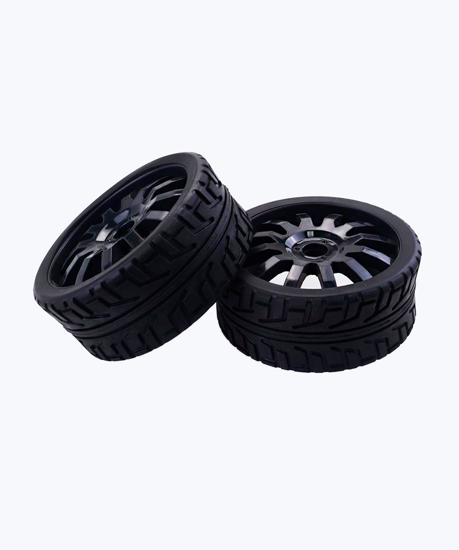 Black rims wheels